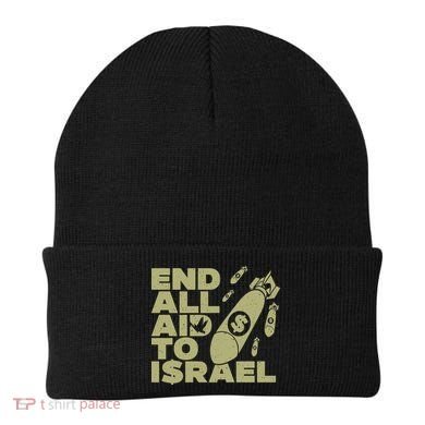 End All Aid To Israel Beanie