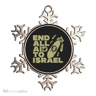 End All Aid To Israel Ornament