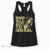 End All Aid To Israel Women's Tank Top thumb 0