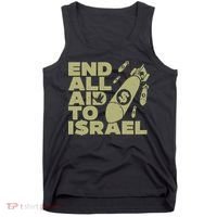 End All Aid To Israel Tank Top thumb 0