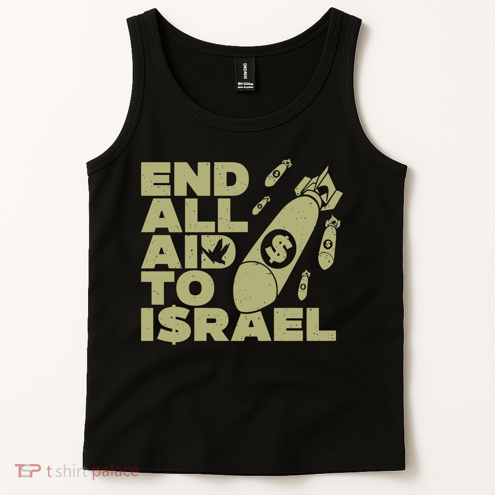 End All Aid To Israel Tank Top