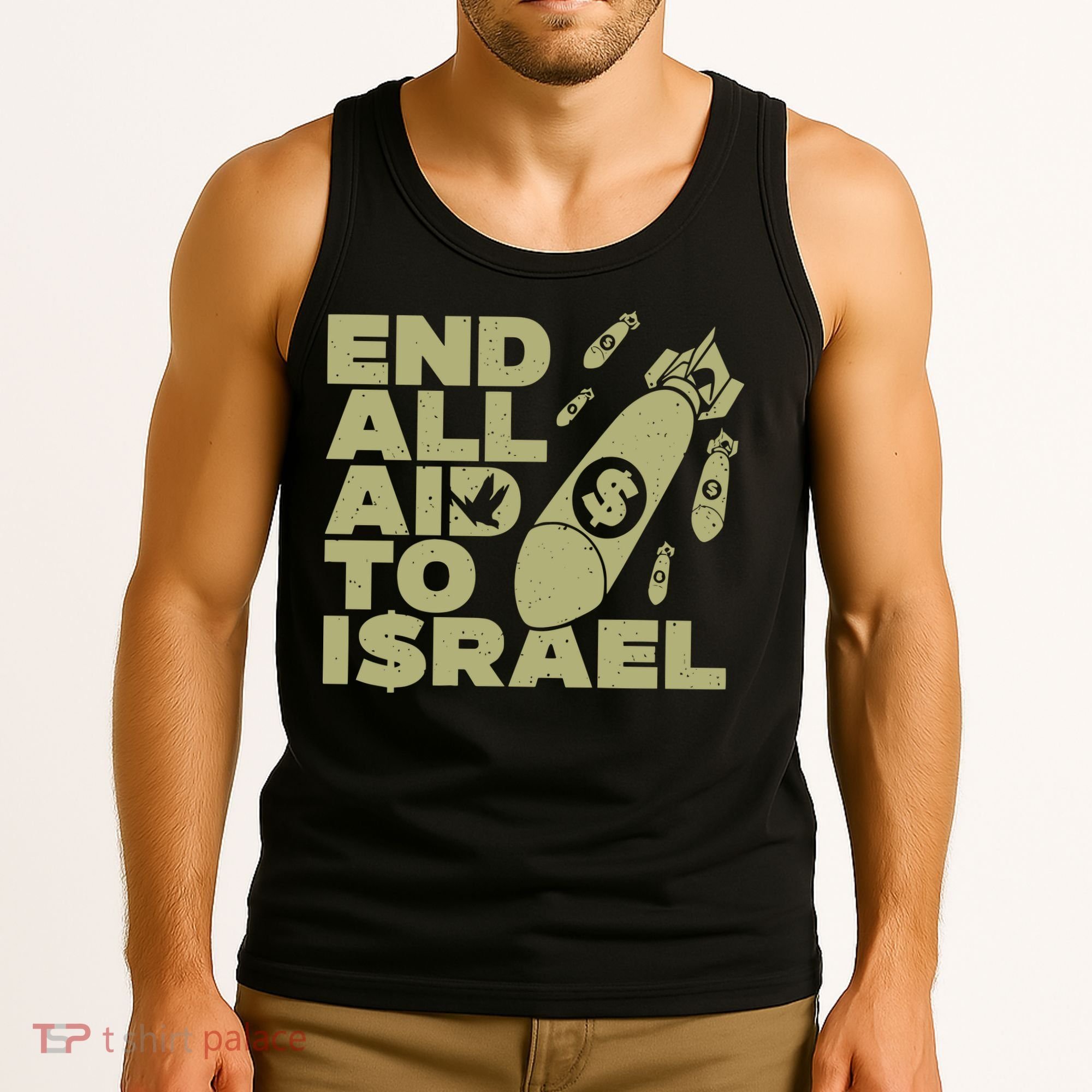 End All Aid To Israel Tank Top