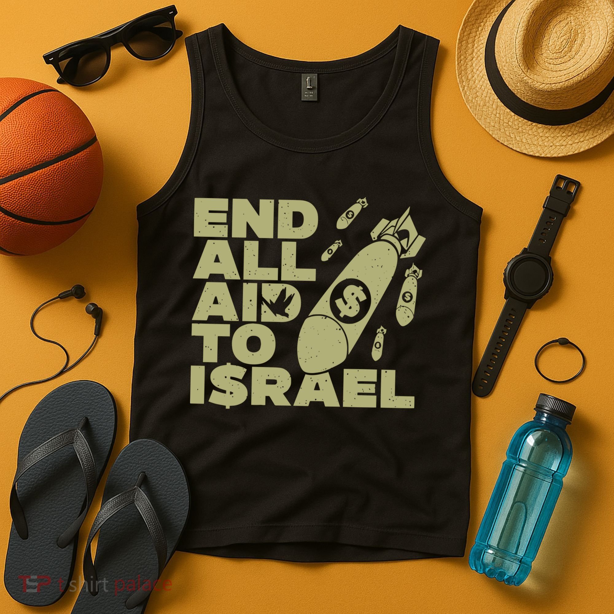 End All Aid To Israel Tank Top