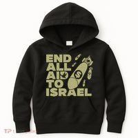 End All Aid To Israel Kids Hoodie thumb 0