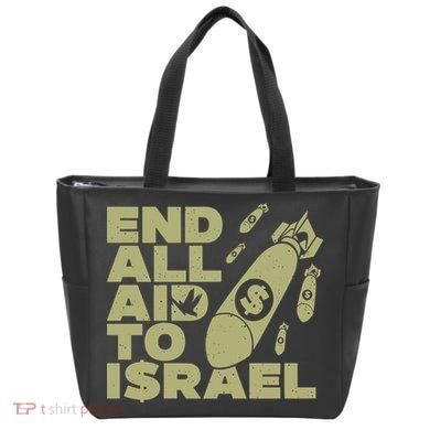 End All Aid To Israel Tote Bag