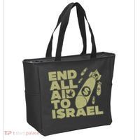 End All Aid To Israel Tote Bag thumb 2