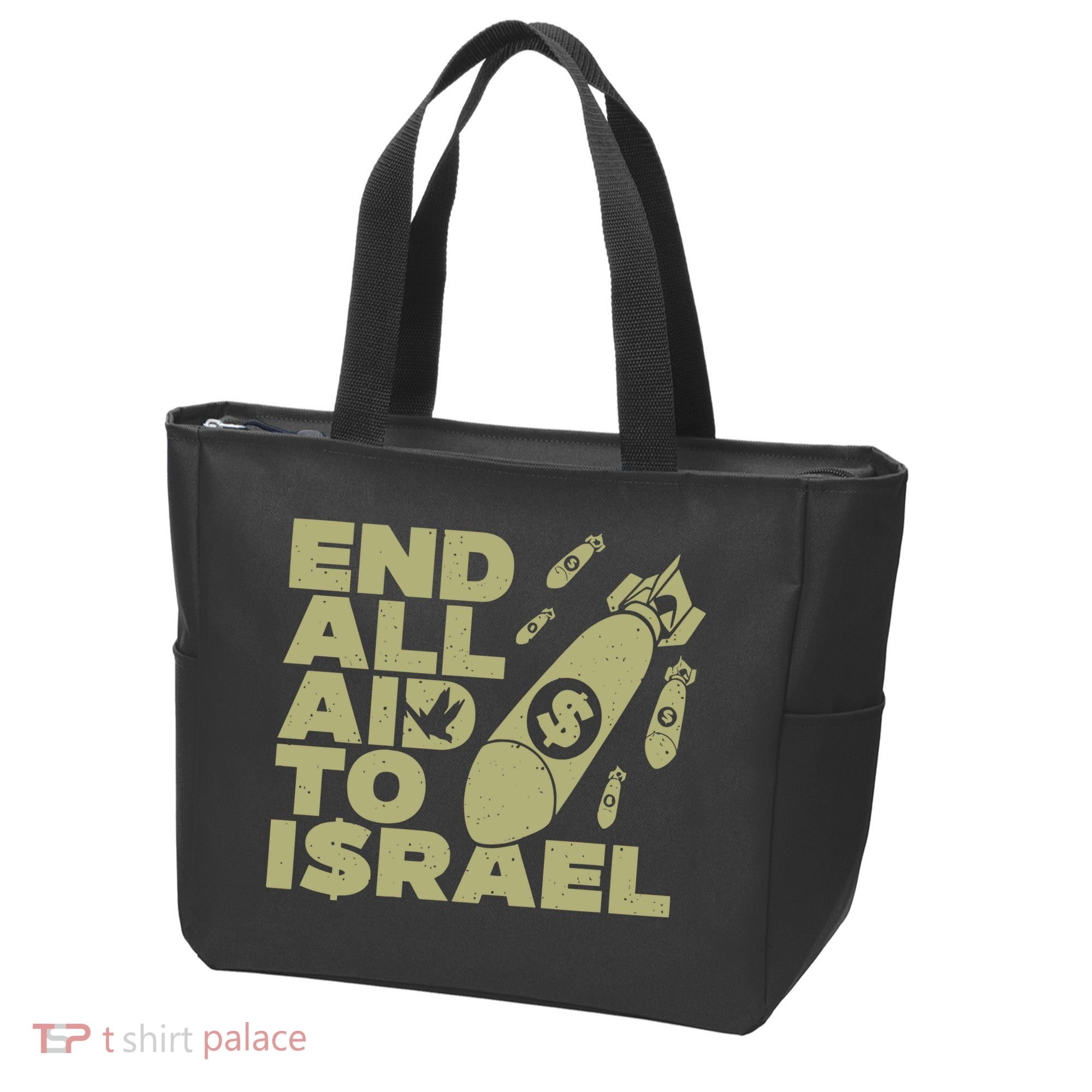 End All Aid To Israel Tote Bag