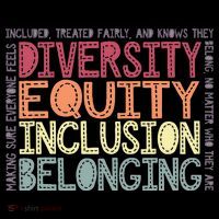 Retro Diversity Equity Inclusion Belonging DEIB Teacher Coffee Mug thumb 5