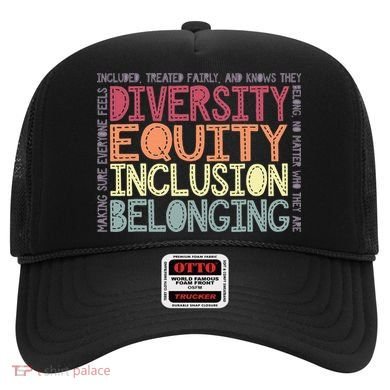Retro Diversity Equity Inclusion Belonging DEIB Teacher Hat
