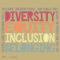 Retro Diversity Equity Inclusion Belonging DEIB Teacher Mousepad thumb 1