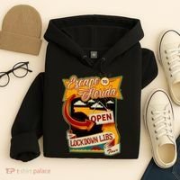 Ron DeSantis Escape To Florida Vinatge Hoodie thumb 4