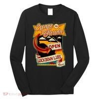 Ron DeSantis Escape To Florida Vinatge Long Sleeve Shirt thumb 0