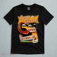 Ron DeSantis Escape To Florida Vinatge T-Shirt thumb 5