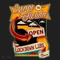 Ron DeSantis Escape To Florida Vinatge Tumbler thumb 3