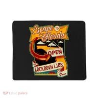 Ron DeSantis Escape To Florida Vinatge Mousepad thumb 0