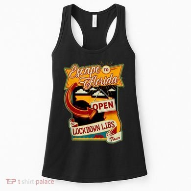 Ron DeSantis Escape To Florida Vinatge Women's Tank Top