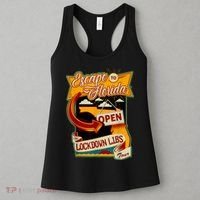 Ron DeSantis Escape To Florida Vinatge Women's Tank Top thumb 3