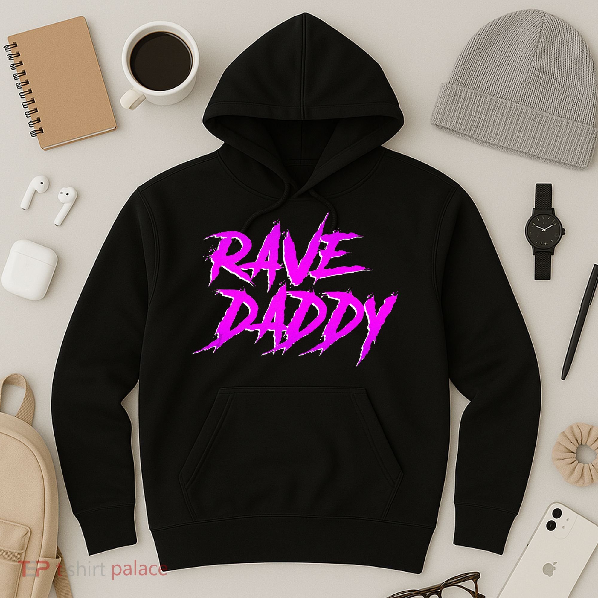 Rave Daddy EDM Rave Festival Outfit Hoodie