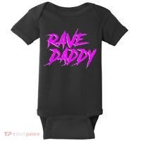 Rave Daddy EDM Rave Festival Outfit Baby Bodysuit thumb 0
