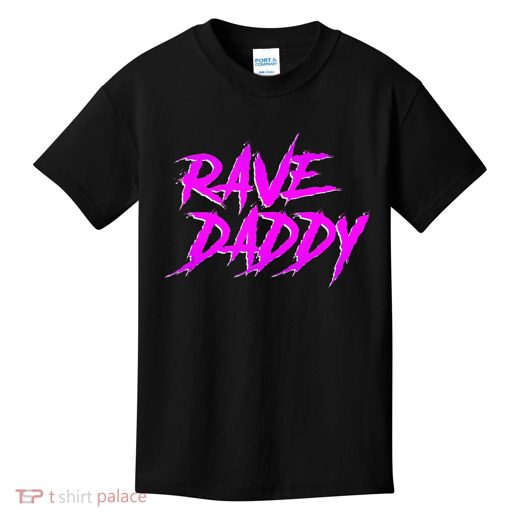 Rave Daddy EDM Rave Festival Outfit Kids T-Shirt