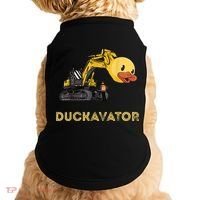 Rubber Duck Excavator Construction Site Backhoe Driver Doggie Tank thumb 0