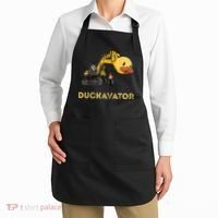 Rubber Duck Excavator Construction Site Backhoe Driver Apron thumb 2