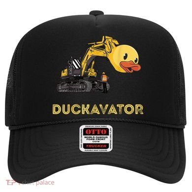 Rubber Duck Excavator Construction Site Backhoe Driver Hat