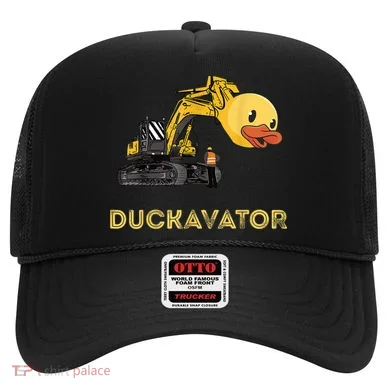 Rubber Duck Excavator Construction Site Backhoe Driver Hat