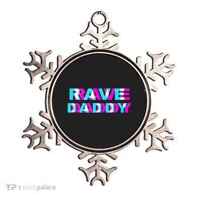 Rave Daddy EDM Music Festival Father Optical Illusion Trippy Ornament