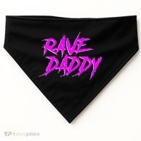 Rave Daddy Edm Rave Festival USA-Made Doggie Bandana thumb 0