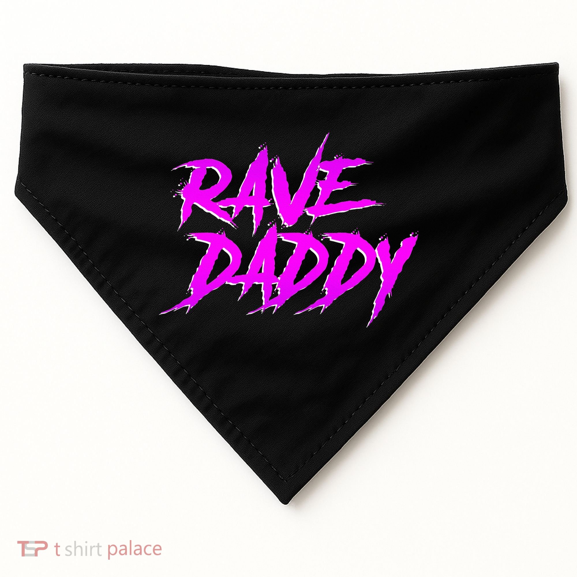 Rave Daddy Edm Rave Festival USA-Made Doggie Bandana