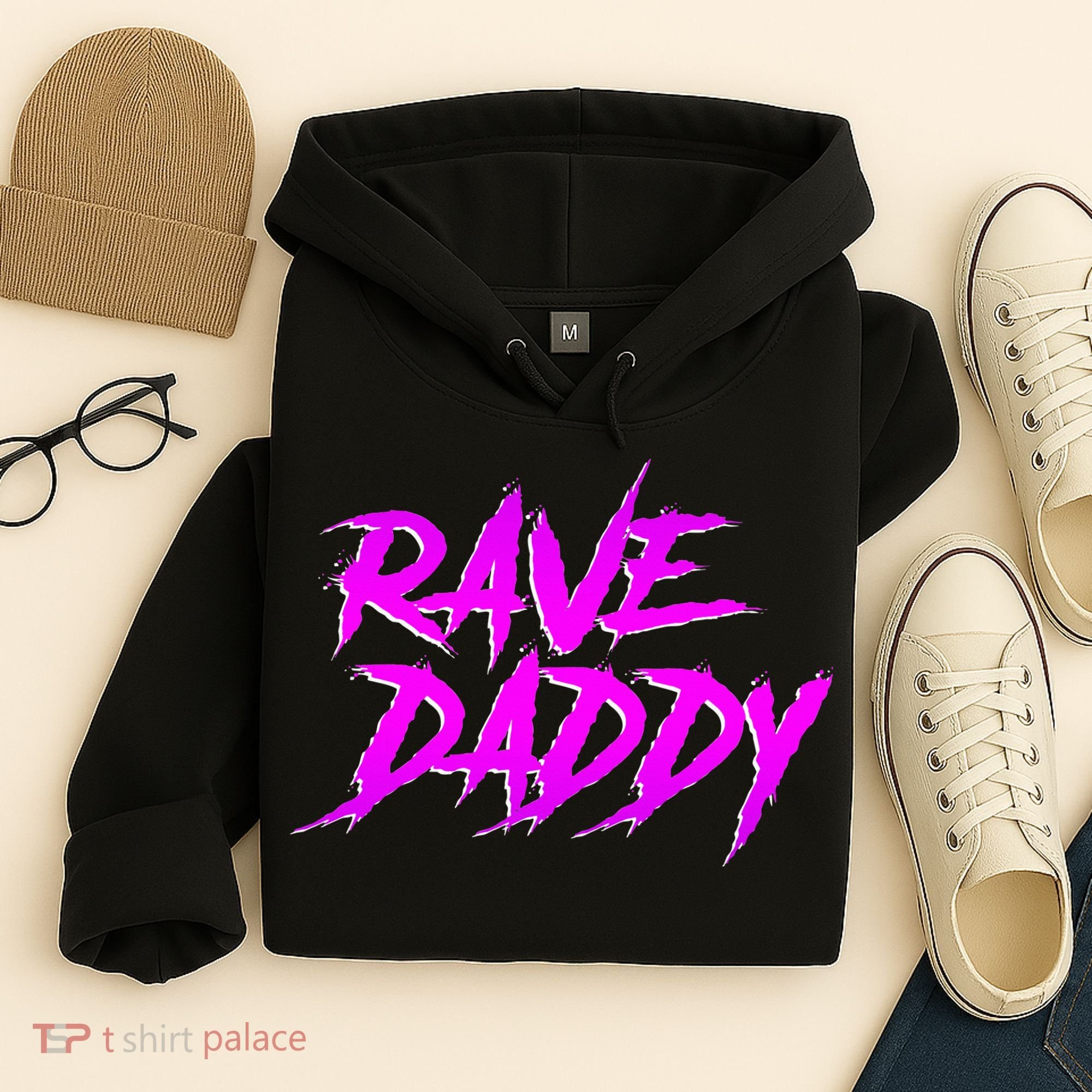 Rave Daddy Edm Rave Festival Hoodie