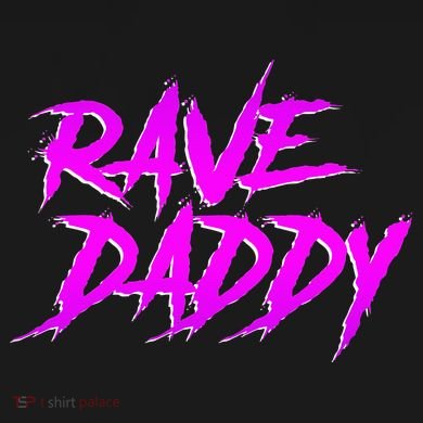 Rave Daddy Edm Rave Festival Flat Bill Trucker Hat