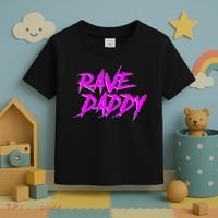 Rave Daddy Edm Rave Festival Toddler T-Shirt thumb 3