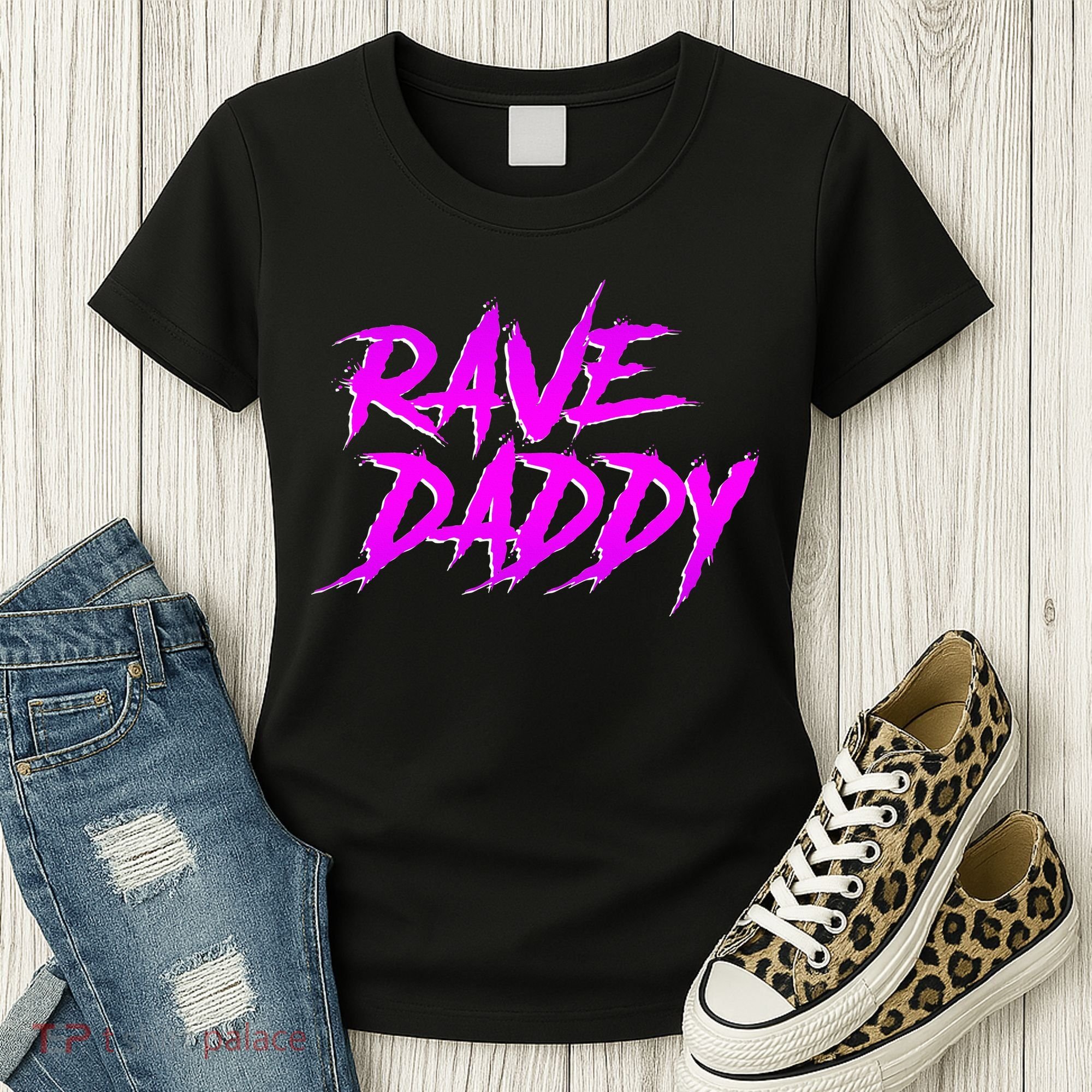 Rave Daddy Edm Rave Festival Women's T-Shirt