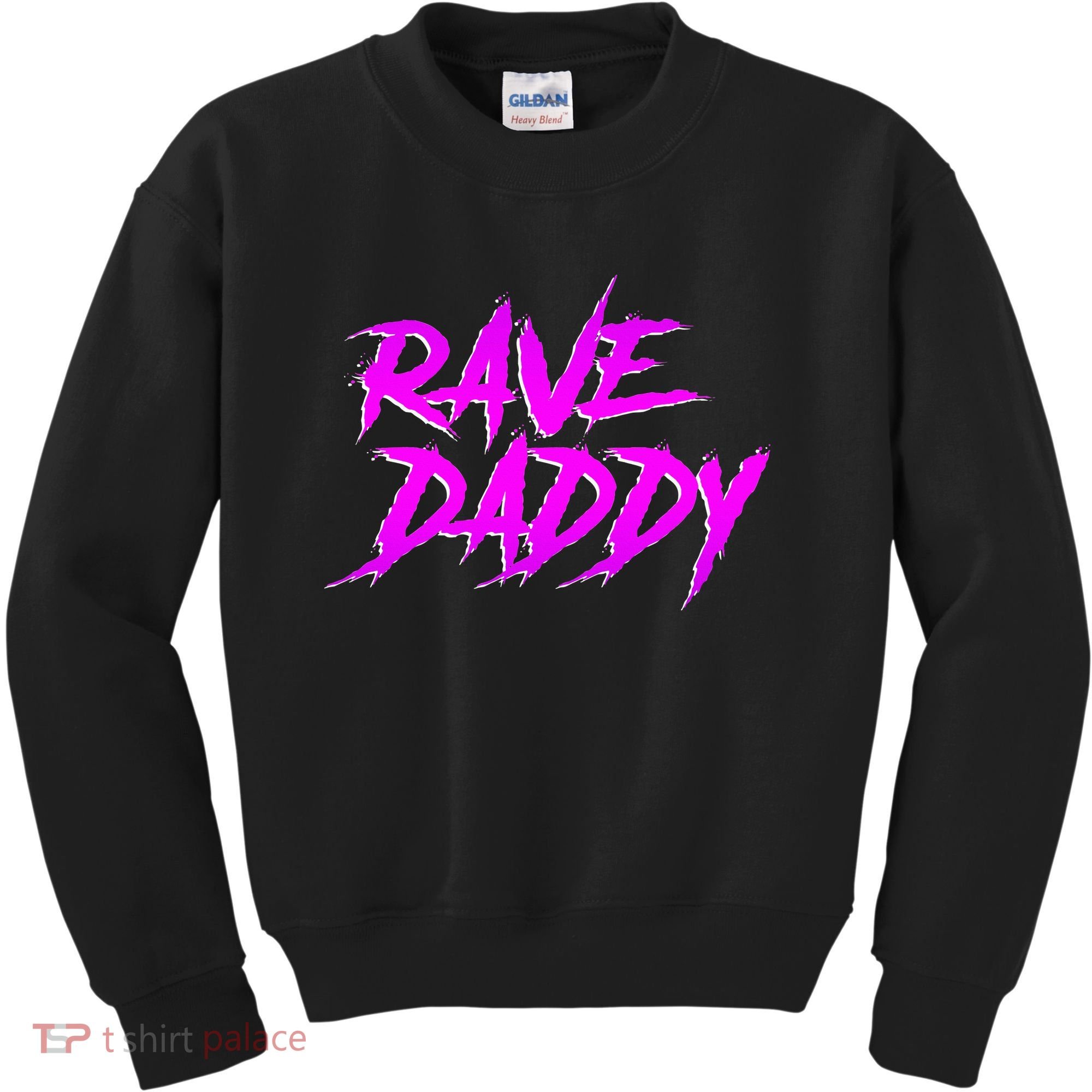 Rave Daddy Edm Rave Festival Kids Sweatshirt