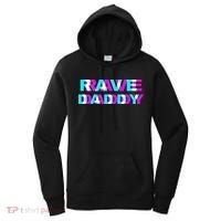 Rave Daddy EDM Music Festival Father Optical Illusion Trippy Women's Hoodie thumb 0