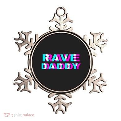 Rave Daddy EDM Music Festival Father Optical Illusion Trippy Ornament