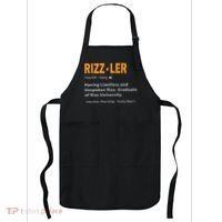Rizzler Definition Funny Meme Quote Gen Z Alpha Rizz Up Apron thumb 0