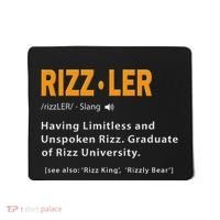Rizzler Definition Funny Meme Quote Gen Z Alpha Rizz Up Mousepad thumb 0