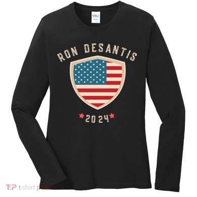 Ron Desantis For President 2024 Women's Long Sleeve Shirt