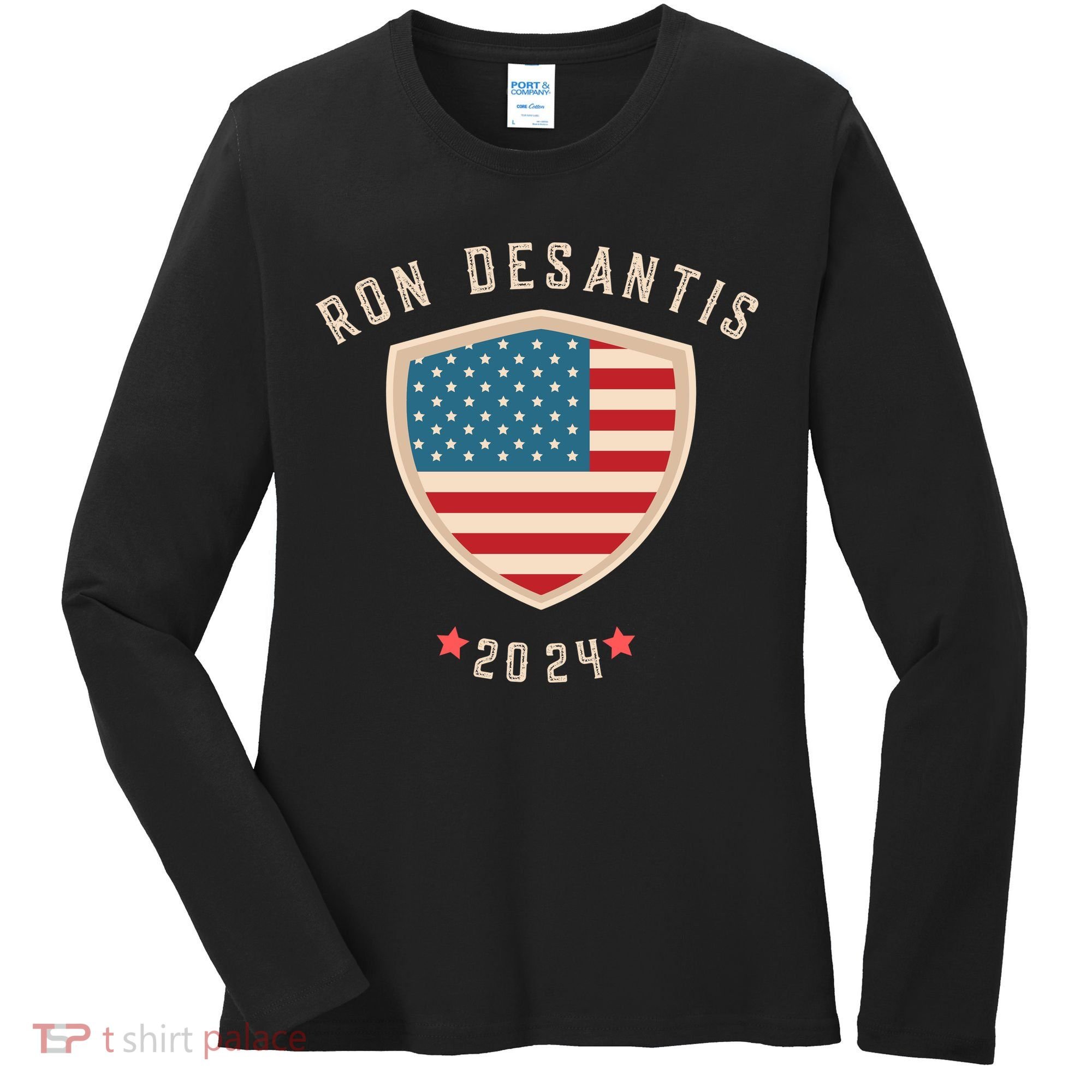 Ron Desantis For President 2024 Women's Long Sleeve Shirt