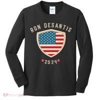 Ron Desantis For President 2024 Kids Long Sleeve Shirt thumb 0