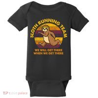 Rungry Definition Funny Runner Marathon Quote Love Running Baby Bodysuit thumb 0