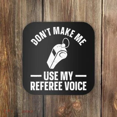 Referee Design For Reffing Ref Sport Referee Coaster
