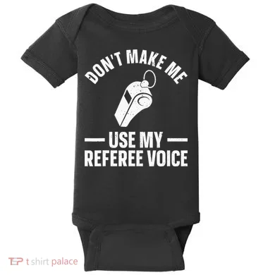 Referee Design For Reffing Ref Sport Referee Baby Bodysuit