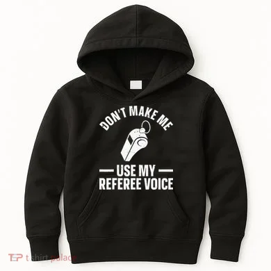 Referee Design For Reffing Ref Sport Referee Kids Hoodie