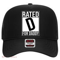Rated D For Daddy Funny Gift For Dad Hat thumb 0