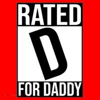 Rated D For Daddy Funny Gift For Dad Santa Hat thumb 1
