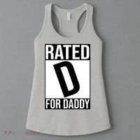 Rated D For Daddy Funny Gift For Dad Women's Tank Top thumb 3